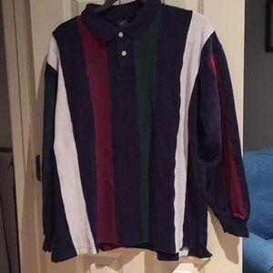 Men’s long sleeve polo